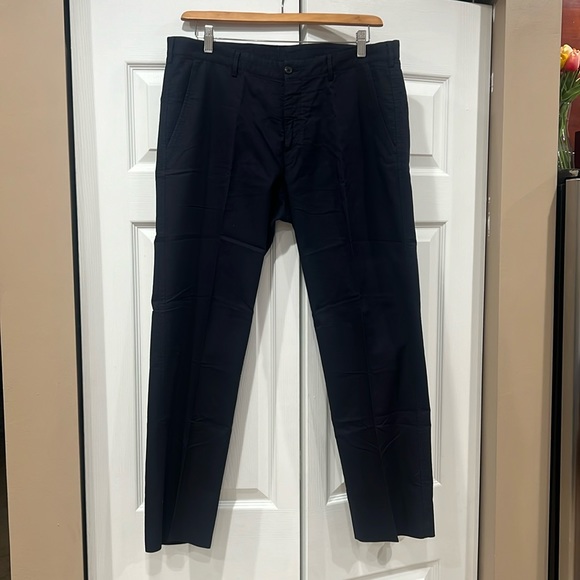 Navy Blue Prada Men's Pants